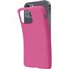 SBS Cover per iPhone 13 Mini Fucsia Pantone 806 C, Custodia Morbida e Flessibile Antigraffio, Cover Sottile e Comoda da Tenere in Tasca, Custodia Compatibile con Ricarica Wireless