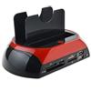 TEMPO DI SALDI Docking Station 2 Hard Disk 2.5 3.5 Sata Ide E-Sata Usb 2.0 3.0 Lettore hdd sd