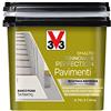 V33 Smalto Rinnovare Perfection Pavimenti Bianco Piuma Satinato 0,75 L