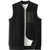 Fulidngzg Piumino Uomo Elegante Moto Termico Smanicato Giubbotto Casual Termica Riscaldato Gile Giacca Nero Senza Maniche Piumino Vestiti Leggero Da Lavoro Gile Invernale Sportivo Piumino
