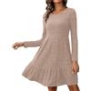 LCpddajlspig Vestito Invernale Donna Elegante Eleganti Festa Vestito Lana Donna Invernale Vestito Corto Donna Invernale Caldo Sexy Lungo Vestito In Maglia Donna Invernale Abito In Maglia Donna Invernale