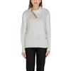 Alviero martini 1a classe Maglioni Alviero Martini Prima Classe D 7028 FP18 Bianco - 146254000008_L