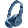 Beats Solo 4 - Cuffie wireless bluetooth on-ear, compatibili con Apple e Android, fino a 50 ore di autonomia - Blu ardesia