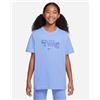 Nike Logo '80 Jr - T-shirt - Blu Royal
