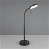 TRIO Leuchten Moreno lampada da tavolo ricaricabile, LED, R54561132, Moreno [Lampade per Interni > Lampade da Tavolo]