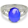 FUN JEWELS - anello dell'umore con pietra ovale cambiacolore - stile vintage in ottone