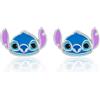 Disney Lilo & Stitch - Orecchini a lobo non corrispondenti, orecchini Disney Jewelry, Argento sterling
