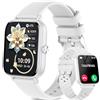 Fitonme Smartwatch Donna, 1.83 Orologio Fitness con Effettua/Risposta Chiamate, 100+ Sportive Fitness Tracker, Sonno Cardiofrequenzimetro, Contapassi, Impermeabil IP68 Smart Watch per Android iOS, Rosa