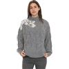 Liu Jo Jeans Liu Jo Maglione Collo Alto WF4357MA55P Grigio Chiaro Grigio