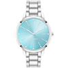 Nine West Orologio da Donna con cinturino in autentico cristallo accentato