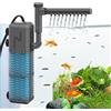 Padwa Lifestyle Filtro per Acquario, Pompa Filtro Acquario Regolabile 800L/H, Filtro Interno Acquario Pesci Silenzioso 9W, Filtro Acquario Pesci con Spray Bar, Utilizzato Piccoli Serbatoi Pesci Sotto 250L.