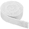 PATIKIL Legna Stufa Guarnizione 2x1/8x157 Piatto Sigillo Corda Bianco | per Stufe Camino Porta, Alta Temperatura, Ceramica Fibra, Resistenza