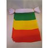 AZ FLAG Ghirlanda 6 Metri 20 Bandiere Mali 21x15cm, Bandiera Maliana 15 x 21 cm - Festone Bandierine