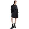 Armani Exchange The Notorius Frank, Sustainable, Double Breasted Cappotto Caban, Nero, XS Donna