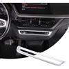 DIYUCAR Copertura adesiva in plastica ABS per pulsante del controllo del volume dell'auto, compatibile con serie 1 2 F40 F44 2020-2024, accessori interni (argento)