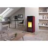 PALAZZETTI Stufa a pellet Ecofire Giorgia 12kW aria rosso Palazzetti 805805880 [05131000]