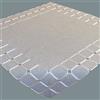 Raebel OHG Raebel Tovaglia grigia 85 x 85 cm grigio chiaro ecru ricamo a gomito quadrato coperta natalizia decorazione centrotavola