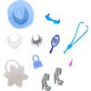 Barbie Fashion & Beauty - Accessori per bambola invernale per bambine dai 3 anni in poi