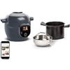 Moulinex Cookeo+ Multicooker intelligente ad alta pressione, 6 l, 150 ricette integrate, senza sorveglianza, schermo intuitivo, guida alla cottura passo-passo - Ce851hf0