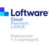 Loftware Cloud Business Large - Estensione per 5 stampanti, annuale