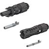 Staubli Stäubli MC4 Evo2 - Kit 10 Coppie di Connettori Solari 4-6 mm² IP68 | Spina e presa originali con sistema MULTILAM, omologati 1500V DC per impianti fotovoltaici e resistenti ai raggi UV.
