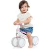 M MOLTO Molto | Bicicletta senza pedali My 1st Ride on Rosa Corre Corri per uso domestico o nel parco | Giocattoli per bambini sicuri e resistenti | Incoraggia lo sviluppo di ragazzi e ragazze | + 10 mesi