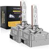 XELORD D1S Xenon Lampadine 35W HID Per Auto Fari,6000K Luce Bianco Brillante (2 Lampadina)