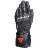 DAINESE - Carbon 4 Long Gloves, Guanto Moto Lungo in Pelle, con Protezioni delle Nocche in Carbonio, Uomo, Nero/Nero/Nero, XXXL