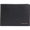 Calvin Klein Portafoglio Uomo Concise Bifold Piccolo, Nero (Ck Black), Taglia Unica