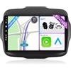 YUNTX [8GB+256GB] Autoradio 2 DIN Android 14 per Jeep Renegade(2015-2018)-[Incorporato Carplay/Android Auto/DSP/GPS]-IPS 2.5D 9 Touch Screen-Camera+MIC-DAB/Mirror Link/Bluetooth 5.0/WiFi/USB/4G
