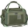Petsfit Trasportino per gatti con cuscino espandibile, trasportino per cani in tessuto Oxford di alta qualità, leggero con tracolla, Verde