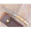 arburesa COLTELLO ARTIGIANALE 20 CM arburesa manico corno muflone scuoio sardo incisione