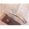 arburesa COLTELLO ARTIGIANALE 20 CM arburesa manico corno muflone scuoio sardo incisione