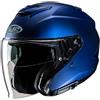 Hjc Casco Moto Jet Hjc i31 Semi Flat Metallico Blu