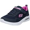 Skechers Microspec Max, Sneaker Bambine e ragazze, Navy, 31 EU
