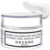 Cecere Laboratories-(50ml/1.7oz) Crema viso al collagene marino per pelli mature,crema antietà per donne, uomini contiene vitamina C, acido ialuronico, olio di argan
