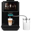 Cecotec Macchina da Caffè Superautomatica Touch Cremmaet OCS. 1500W, 19 Bar, Schermo TFT, Sistema Thermoblock, Pulizia Automatica, Serbatoio da 400g di Chicchi di Caffè, 2L di Acqua e 600ml di Latte