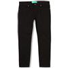 United Colors of Benetton 4GZ757B98 Pantaloni, Nero 800, 30 Uomo