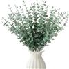 RXKFIGX 30 Pcs Rami Secchi Decorativi Alti, Rami Decorativi, Eucalipto Artificiali Foglie di Eucalipto Artificiale per Balcone Matrimoni Casa Festa Decorazione Composizione Floreale