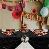 ShinyBeauty Tovaglia nera con paillettes, 127 x 203 cm, rettangolare, scintillante, per matrimoni, banchetti, feste e sfondi fotografici