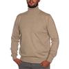 Duemme Maglieria Cashmere - Uomo, Pullover, Maglione, Maglia, 100% Cashmere, Collo Alto, vestibilità Classica (Noce, 54)