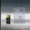 PREVIS Lavagna Magnetica Frigo Transparente A5 Elegante e Minimalista per Scrivere Compiti, Menu, Lista della Spesa con 4 Pennarelli e Supporto Magnetico - Lavagnetta Acrilica Cucina da Frigorifero
