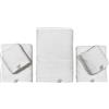 BLUMARINE Set asciugamani Samira 5 pz Bianco
