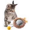 KQLHLHDYZ Palla interattiva intelligente per gatti interni: giocattolo per adulti con sensore di movimento