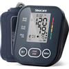 Sinocare Misuratore Pressione da Braccio, Macchinetta Pressione Digitale Sfigmomanometro Professionale con Funzione di Avviso dei Rischi e Bracciale Grande(22-42cm) per Monitoraggio Familiare
