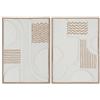 AlexandreHouse CUADRO PAPEL MACHE PS 50X2X70 ABSTRACTO 3D 2 SURT.