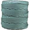 Cofan 08101013 Bobina de cordón trenzado con polipropileno, Blanco y verde, 5 mm x 200 m