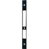 MICEL - 92291 - Serratura doppia europea in alluminio, finitura nera, 225 x 22 x 6,15 mm