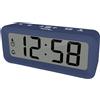 techno line Technoline WT175 - Mini sveglia da viaggio con temperatura e umidità, data, timer, conto alla rovescia, allarme per il giorno della settimana, allarme per il fine settimana o allarme per 7 giorni,