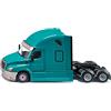 Siku 2717, Freightliner Cascadia, Camion Giocattolo, 1:50, Plastica,Metallo, Blu, Cofano Apribile, Gancio di Traino per Attaccare Rimorchi SUPER in Scala 1:50